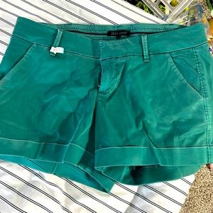 Aqua Jean Shorts